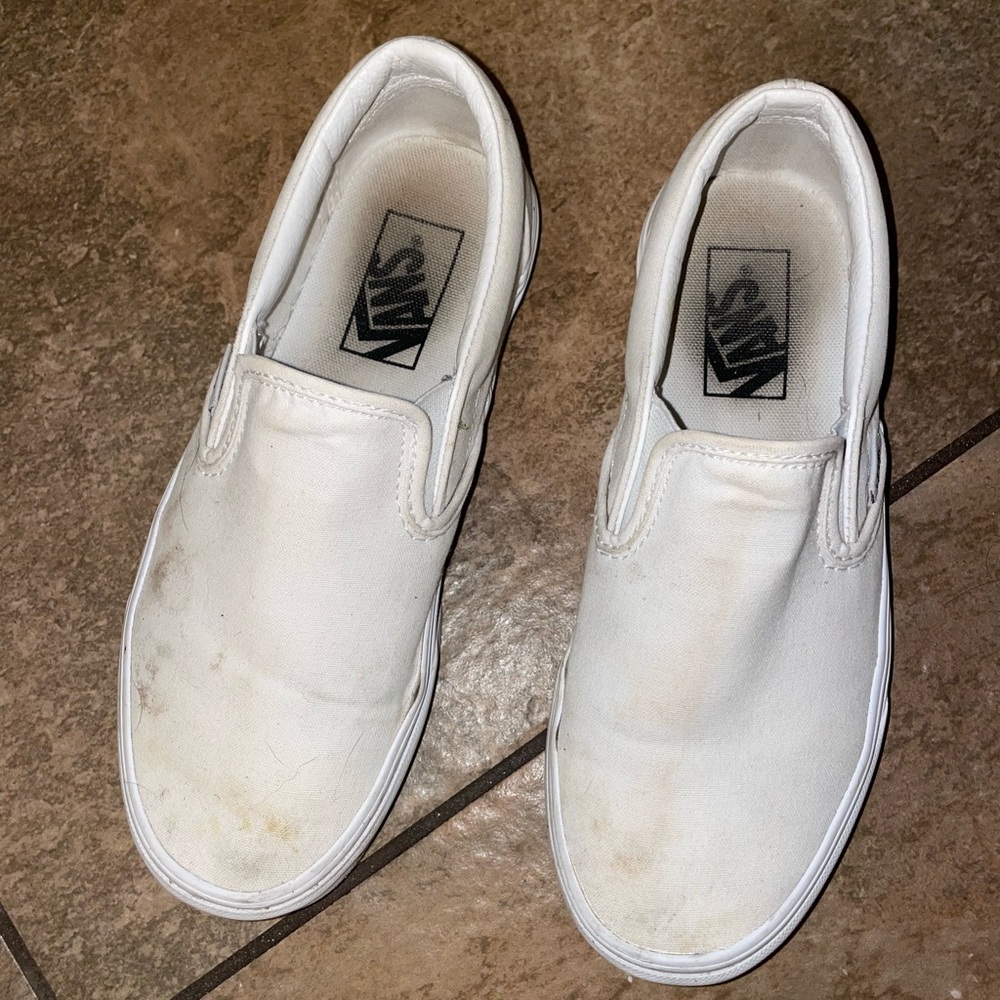 Womens white vans